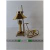 Image 1 : Brass Lamp 12"- Powers On