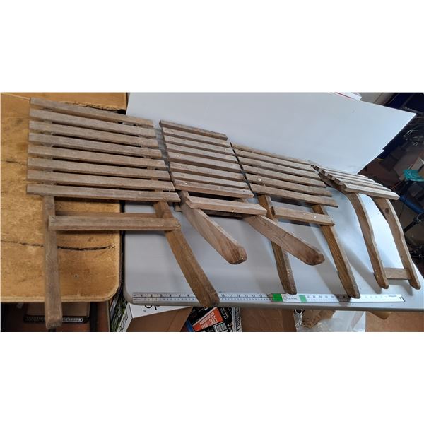 *Wooden Slat Chair Parts Up to 32" x 16"- Can't Ship