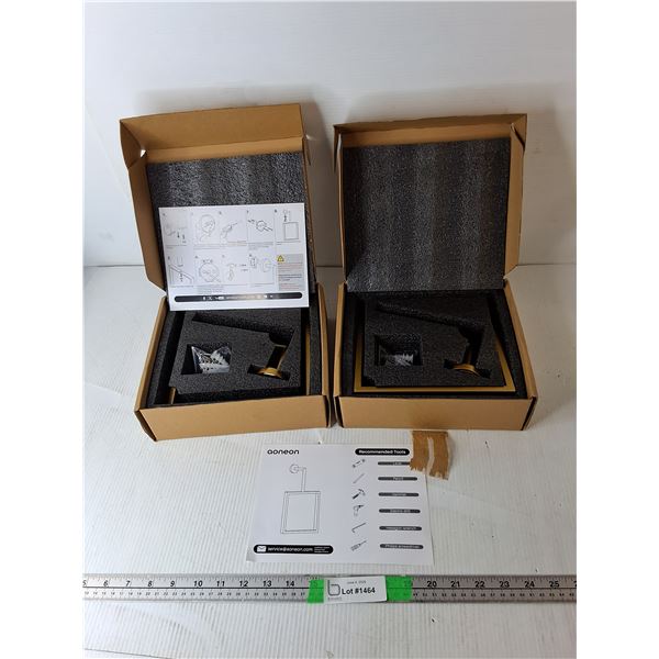 (2) Metal Towel Hanger Kits