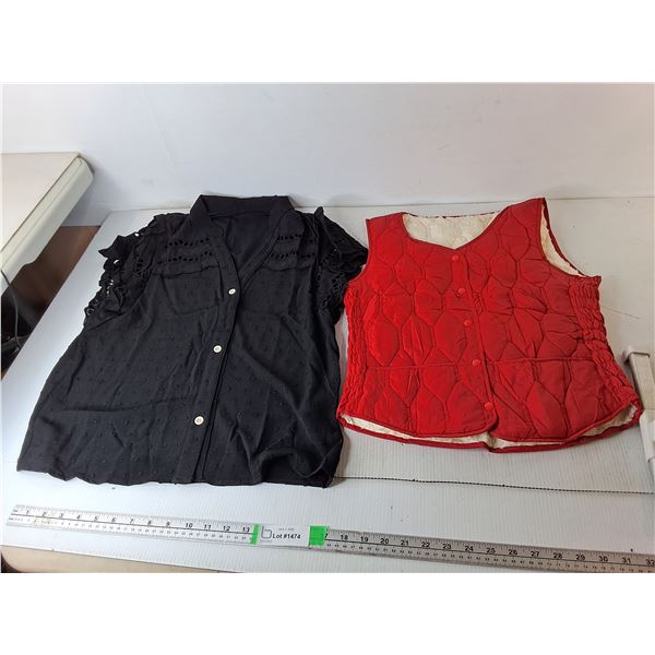 Women's Vest-S & Tshirt-Approx.L