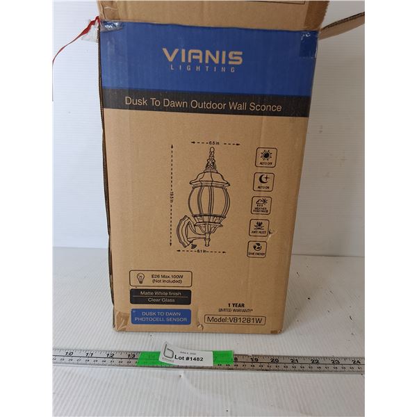 Vianis Outdoor Wall Sconce- Appears NIB