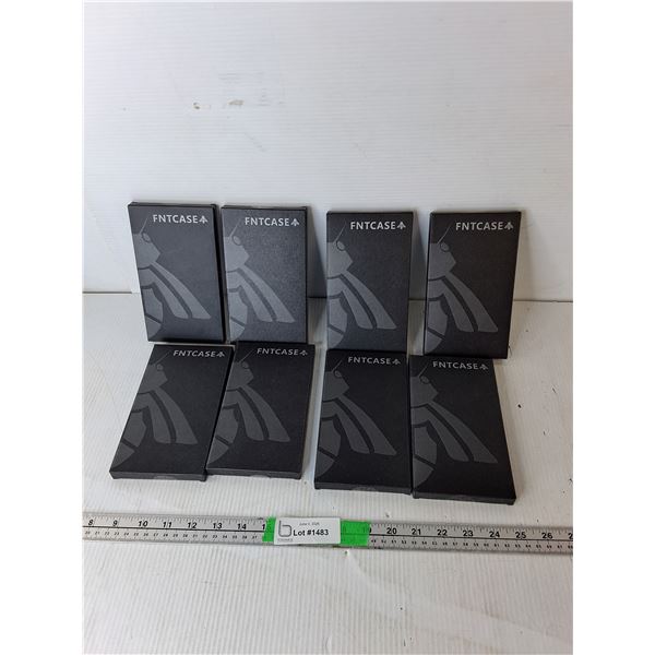 (8)  Samsung FNT Cases Approx. 6.5" x 3"