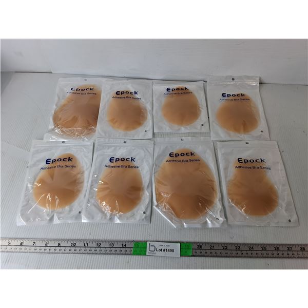 (8) Epock Adhesive Bra Pads, Size A-D