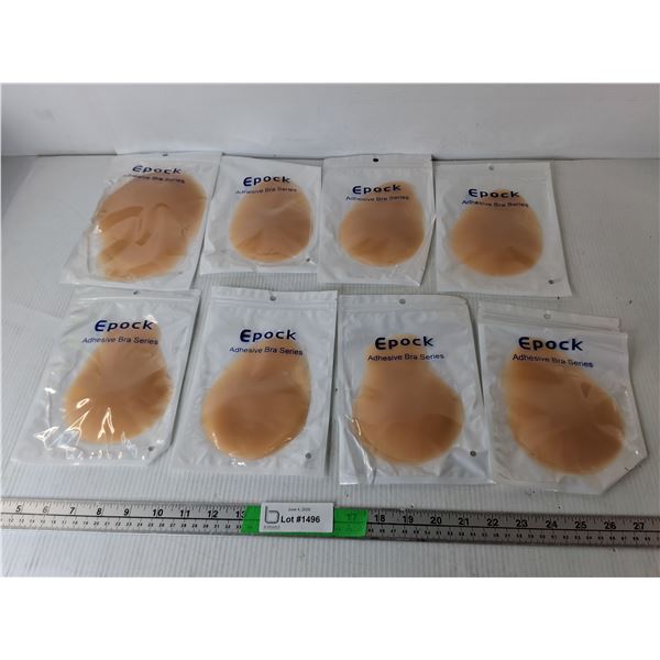 (8) Epock Adhesive Bra Pads- Size A-D