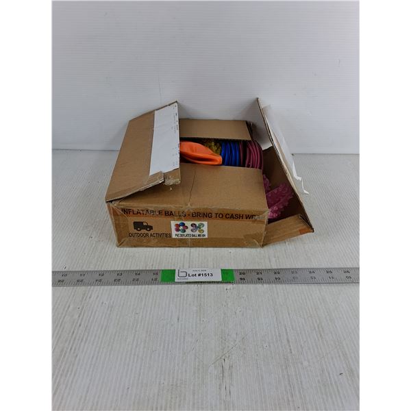 (32) 6" PVC Deflated Balls