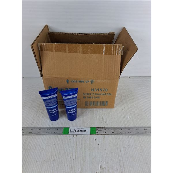 (24) Tubes Of Shaving Gel - NIB