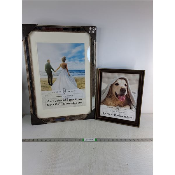 (2) Picture Frames - As Is - Cannot Ship