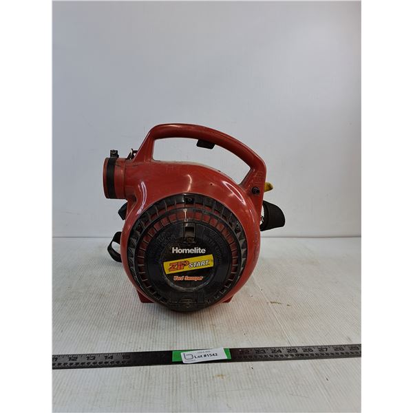 Homelite HB-180 Zip Start Handheld Gas Leaf Blower 13"x15" ( as is, cannot ship)