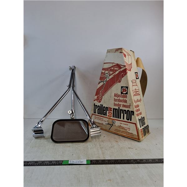 Adjustable Turnbuckle Fender Mount Trailer Mirror