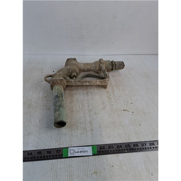 Vintage EBW Enterprise Gas Pump Nozzle 18" ( as is, cannot ship)
