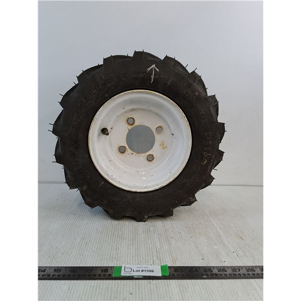 Directional Rear Tractor Tire And Wheel Assembly 15" ( cannot ship, as is)