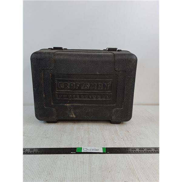 Craftsman Professional Plastic Tool Storage Case ( empty)16"x12"x10" ( cannot ship, as is)