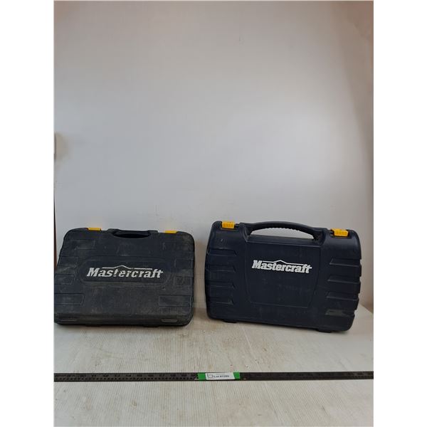 (2) Mastercraft Tool Boxes ( both empty)(Up To 18"x12"x5")