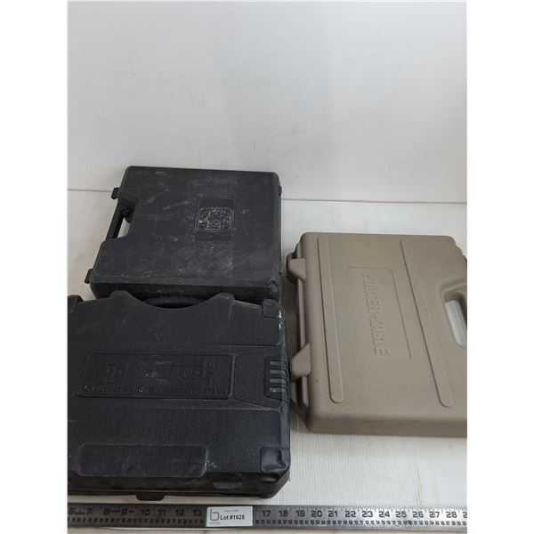 (3) Shell Cases up to 15.5''x14''x3.5''