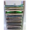 Image 2 : Various Cds With Organizer- Best Of Kansas, Detroit Rock City, April Wine Greatest Hits, Harley Davi