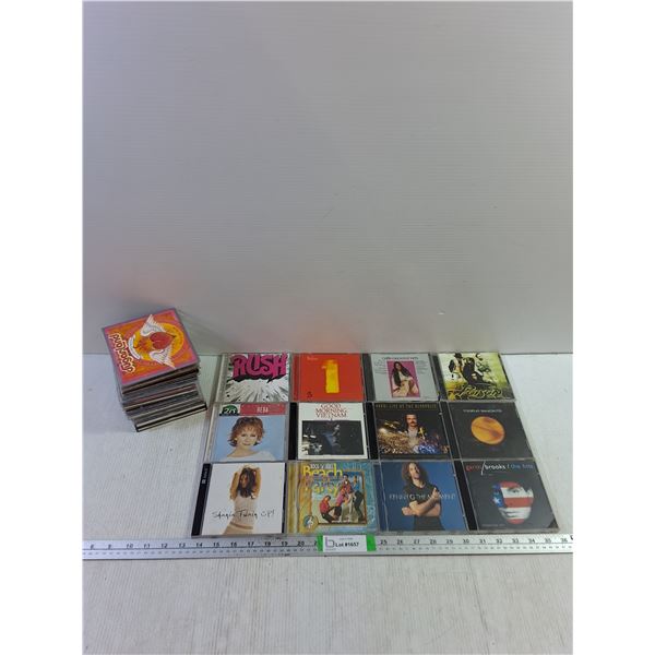 Various CD's- The Beatles, Cher, Reda, Good Morning Vietnam, Kenny G, Coldplay, Shania Twain