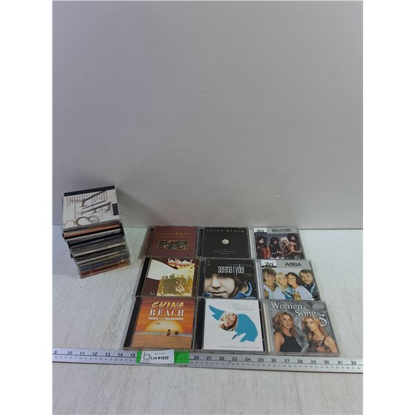 Various CD's- Serena Ryder, Women &Songs, Abba, Jewelry, Led Zeppelin