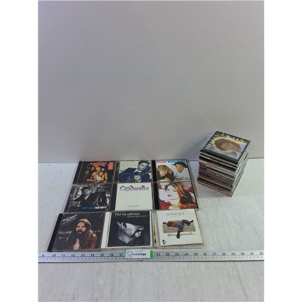 Various CD's- Tim McGraw, Sonique, Shania Twain, Colin James, Matt Dusk, Coyote Ugly