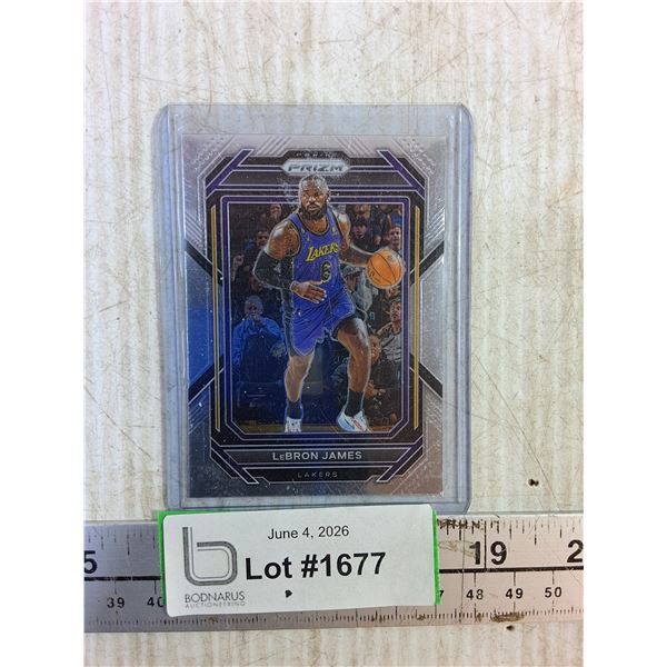 Baseball Card Of LeBron James- Cannot Authenticate