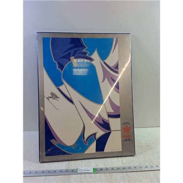 Calgary 1988 Olympic Winter Games Limited Print 24"×18"