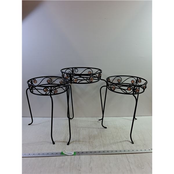 Decorative Metal Plant Stands Up To 18"x11"- Cannot Ship