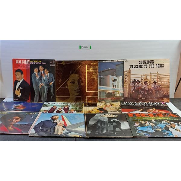 (12) Records- Dobie Gray, The Emeralds, Kim Carners, Tierra, Ray Conniff, Bob Welch, Gene Barry