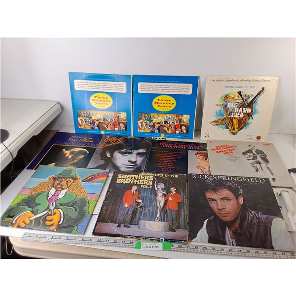 (10) Records- Billy Burnette, Smothers Brothers, Rick Springfield, Misc.