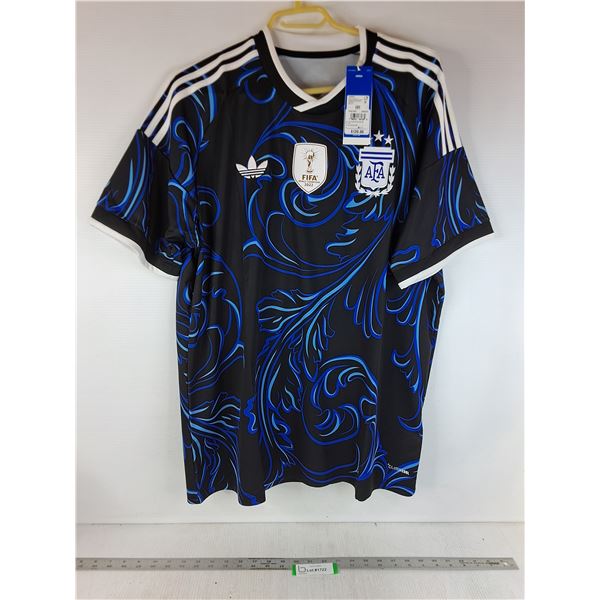 Adidas Argentina Fifa World Champions 2022 Jersey - Size XL