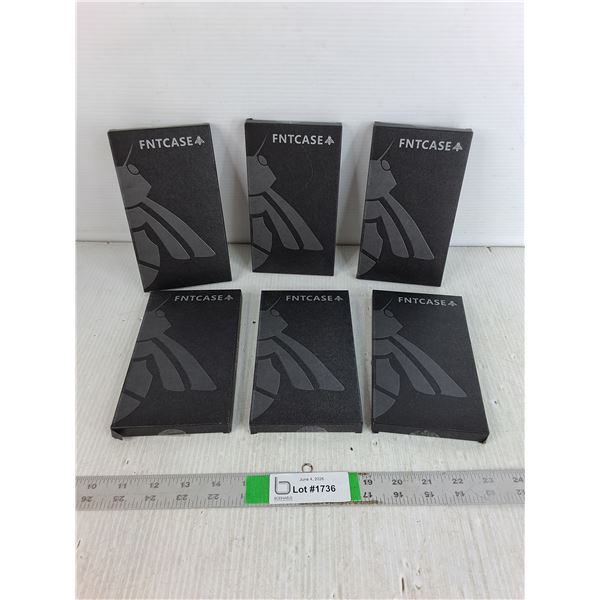 (6)Samsung Phone Cases- Blue - 3 1/4" x 6 1/2" - NIB