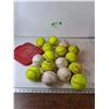 Image 1 : (17) Assorted Large Baseballs, Red Bin