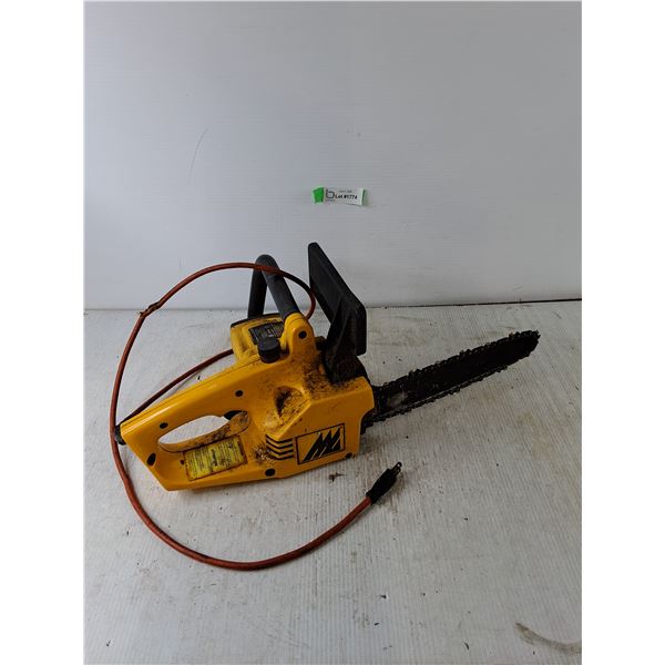 Tested McCullouch 10 Inch Electric Chainsaw As-Is, Cannot Ship