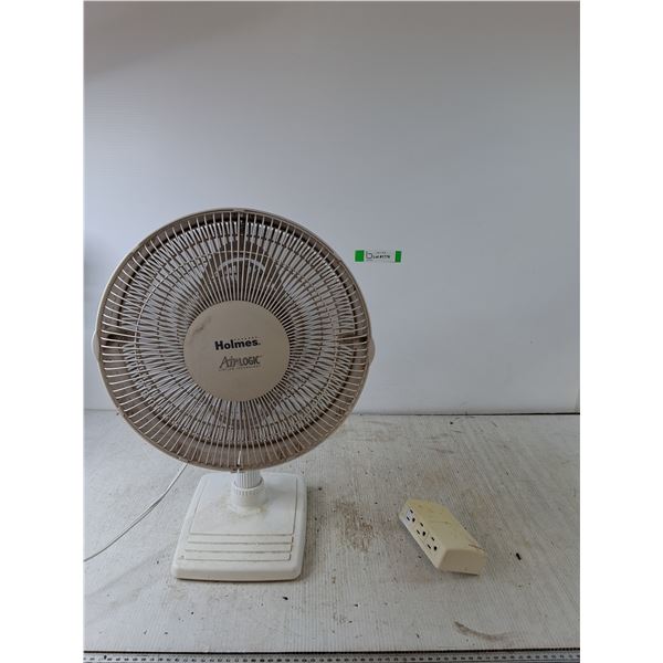 Holmes AirLogic Fan Tested Works and Untested Power Bar, Cannot Ship