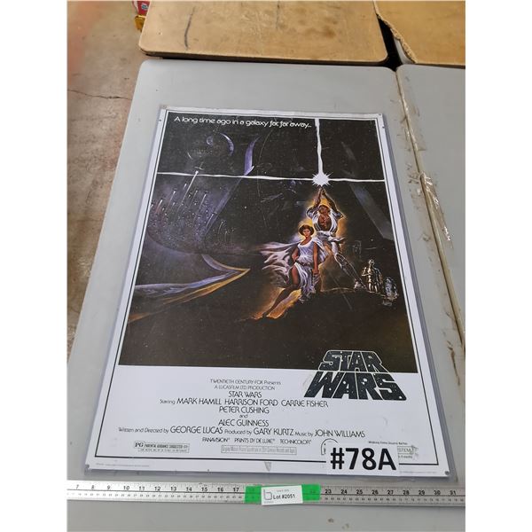 *Star Wars Movie Poster 36" x 24"- Can't Ship