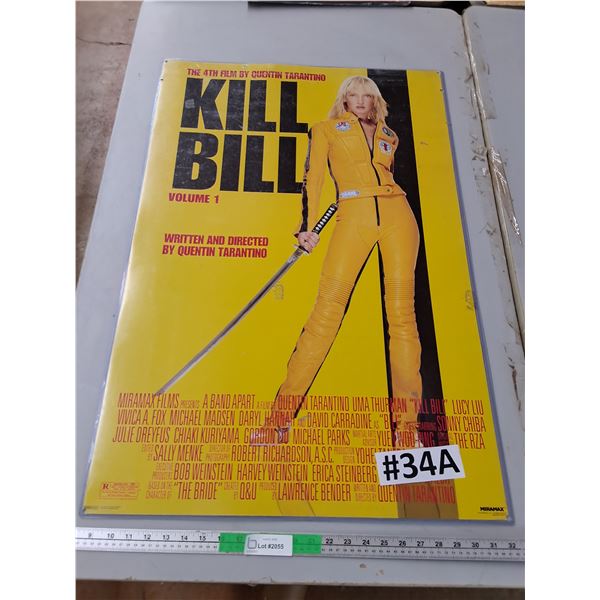 *Kill Bill Movie Poster 36" x 24"- Can't Ship