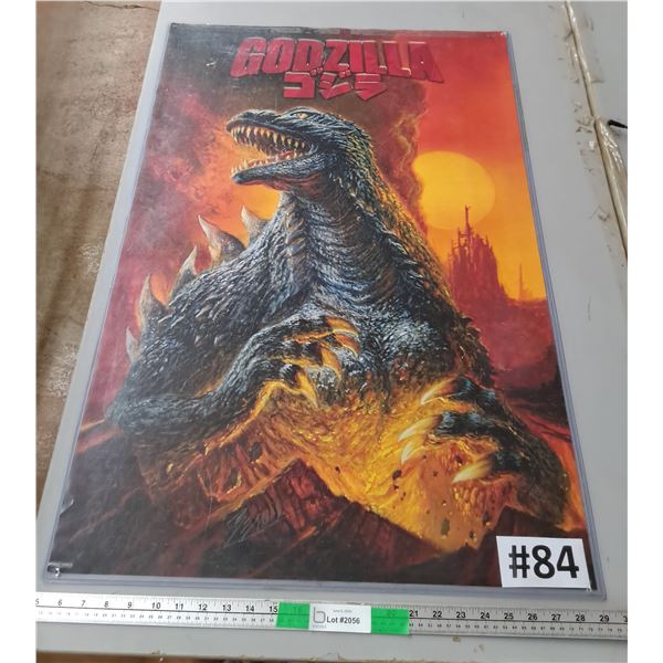 *Godzilla Poster 36" x 24", Can't Ship