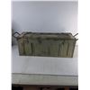 Image 2 : Metal Ammunition Box - 26" x 9.5" x 9.5"- Cannot Ship