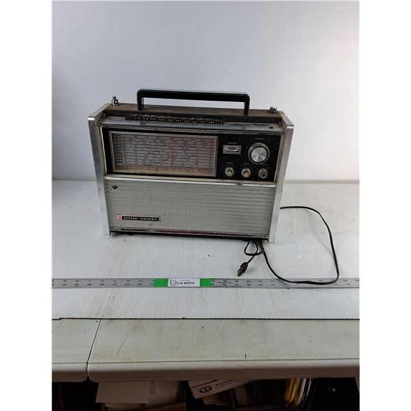 National Panasonic  AM/ FM Radio- As Is