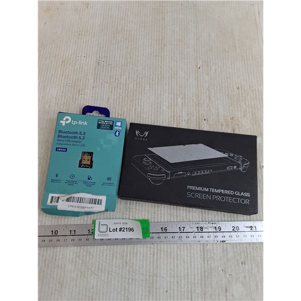 Mumba Tempered Glass Screen Protector For Nintendo Switch, Bluetooth Nano USB Adapters