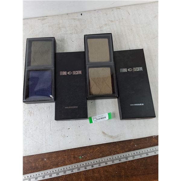 (2) Sealed Eterno Executive Sock Sets