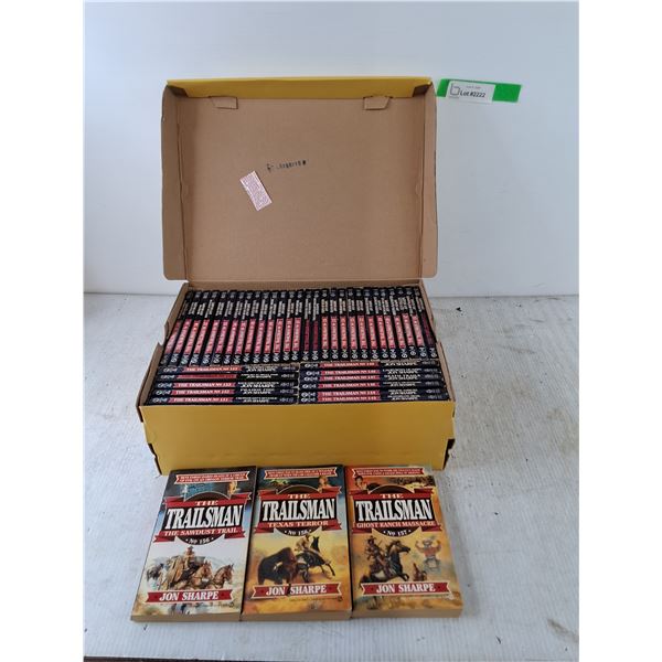 (30+) Jon Sharpe The Trailsman Book Series As-Is