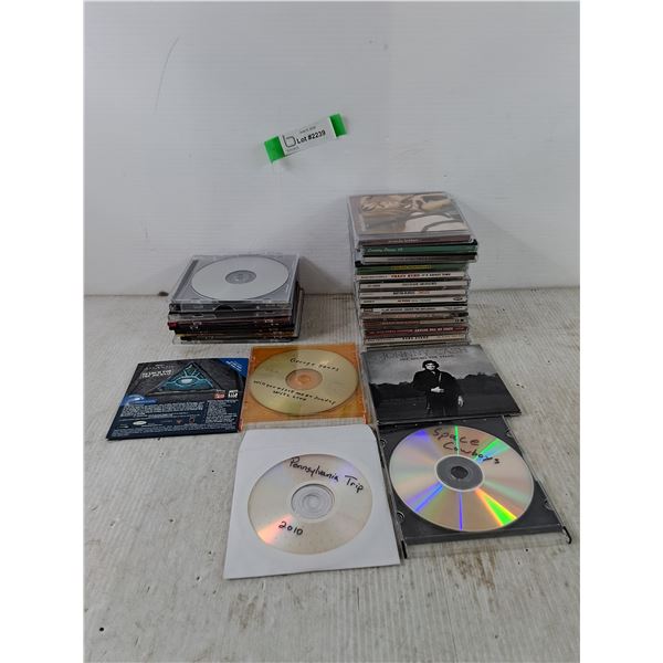 Assorted CDs As-Is, Country, Disney Game, Johnny Cash, Spare CDs