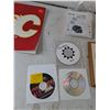 Image 4 : Dad Plaque,  Used Calgary Flames Notebook, Notebook,(3) Untested Headsets As-Is