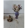 Image 8 : Oil Wax Warmer Untested As-Is With Vase and Decorative Teapot