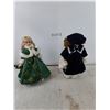 Image 1 : (2) Dolls on Stands As-is