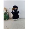 Image 2 : (2) Dolls on Stands As-is