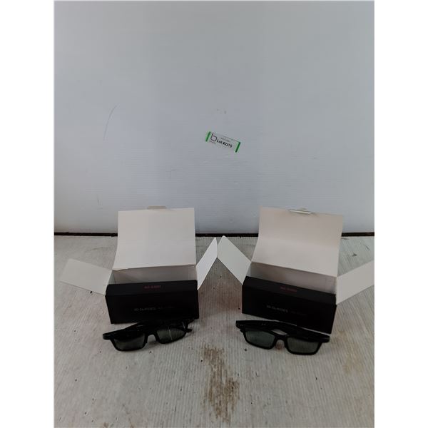 (2) LG 3D Glasses As-Is