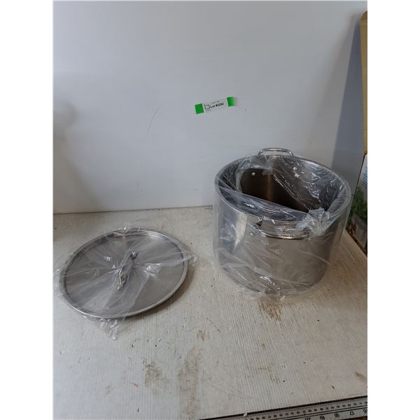 16 Litre Pure Brand Stainless Steel Stock Pot, Cannot Ship
