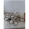 Image 1 : 15+ Worm Clamps, 6 Small Worm Clamps