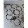 Image 2 : 15+ Worm Clamps, 6 Small Worm Clamps