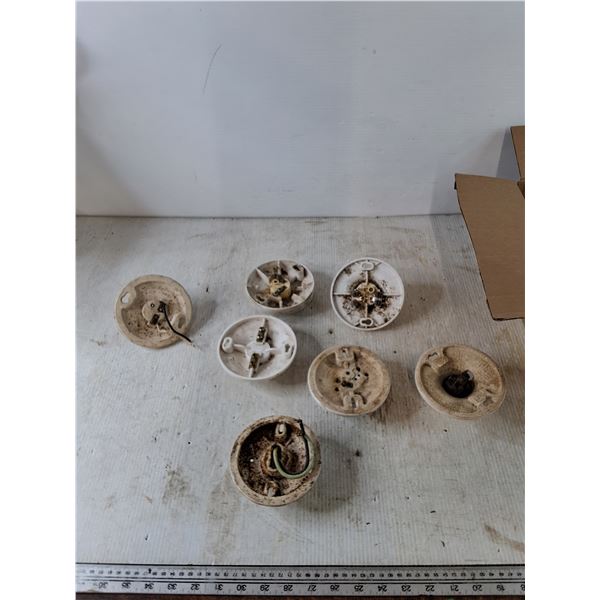 Lightbulb Fixtures, Ceramic and Plastic